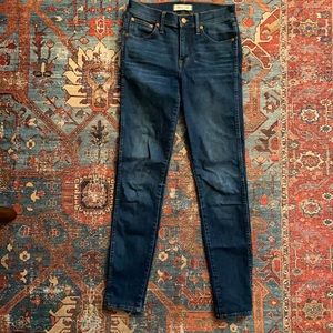 Madewell High Waisted Skinny Jeans